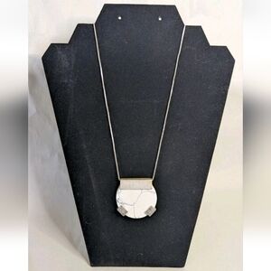 Target Brand Fashion Necklace Boho Minimalism Silver Tone